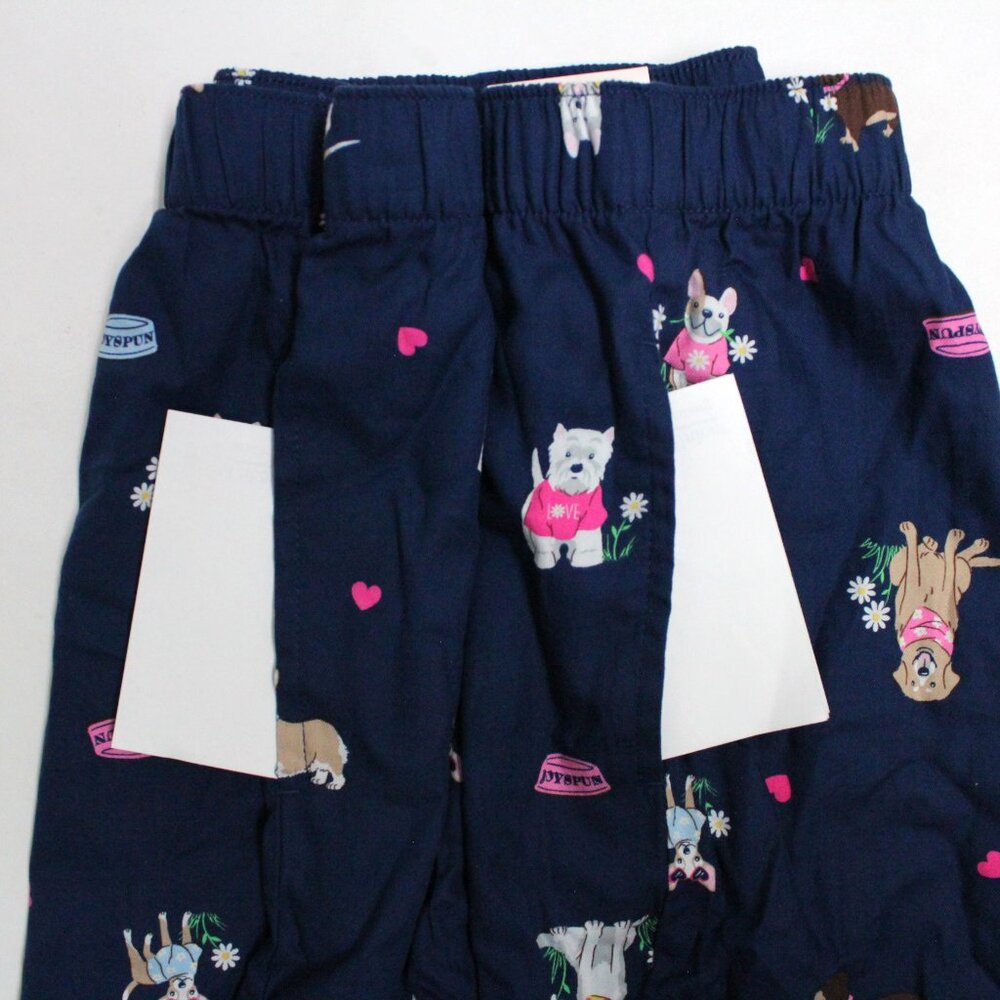 NWT XL 16-18 Women's Joyspun Woven Nautical Navy Sleep Short With Pockets - Picture 11 of 11